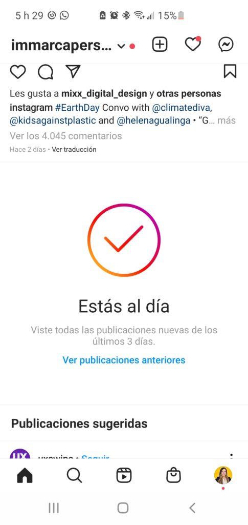 Mayor interacción con cuentas que no sigues en Instagram